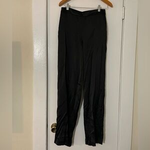 Express Black High Rise Straight dress pants size 4R